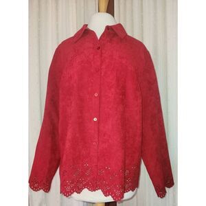 Reletivity dressy suade feel jacket